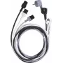 LAPP netkabel met Schuko-stekker naar IEC C13-bus, H05VV-F, 2,5 m, zwart, 10 A, 250 V 73222334