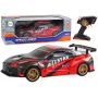 Grote radiografisch bestuurbare sportauto 1:10 rood Lean Toys