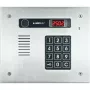Laskomex CP-2513R INOX edelstaal audio deurstation met RFID, 13 woningen, horizontaal, inbouwmontage, zilver
