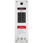 Laskomex CP-2533NR-040 smalle verticale audio-gesprekspost, roestvrij staal, met RFID-lezer
