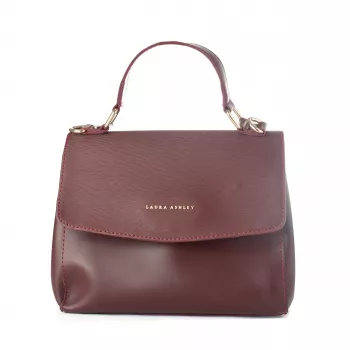 Laura Ashley Dames Laurar rode schoudertas (23x20x8 cm)