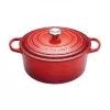 Le Creuset Signature ronde braadpan 30cm kersrood geëmailleerd gietijzer 7,5L