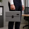 LEAN 31033 Uitbreidbare documenten-organizer A4 13 vakken Grijs