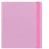 LEAN A4 documentenmap met elastiek, harde kaft, Roze, 4,5 cm rug