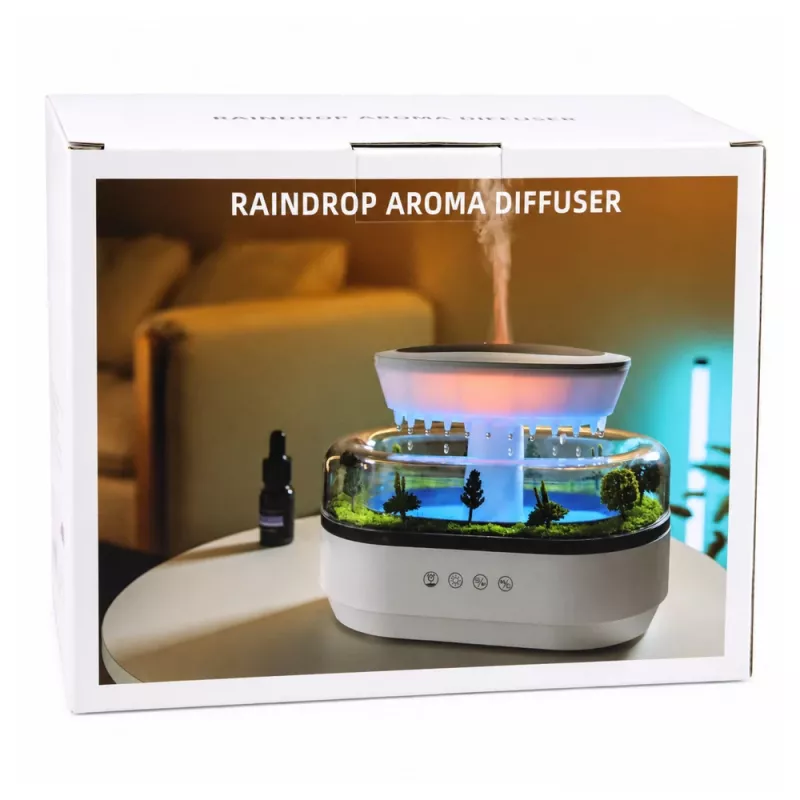 LEAN luchtbevochtiger aromadiffuser regeneffect LED-licht met voeding