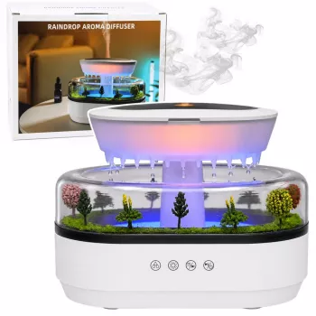 LEAN luchtbevochtiger aromadiffuser regeneffect LED-licht met voeding