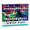 LEAN Artistieke Acrylverf Set 24 Kleuren 12 ml