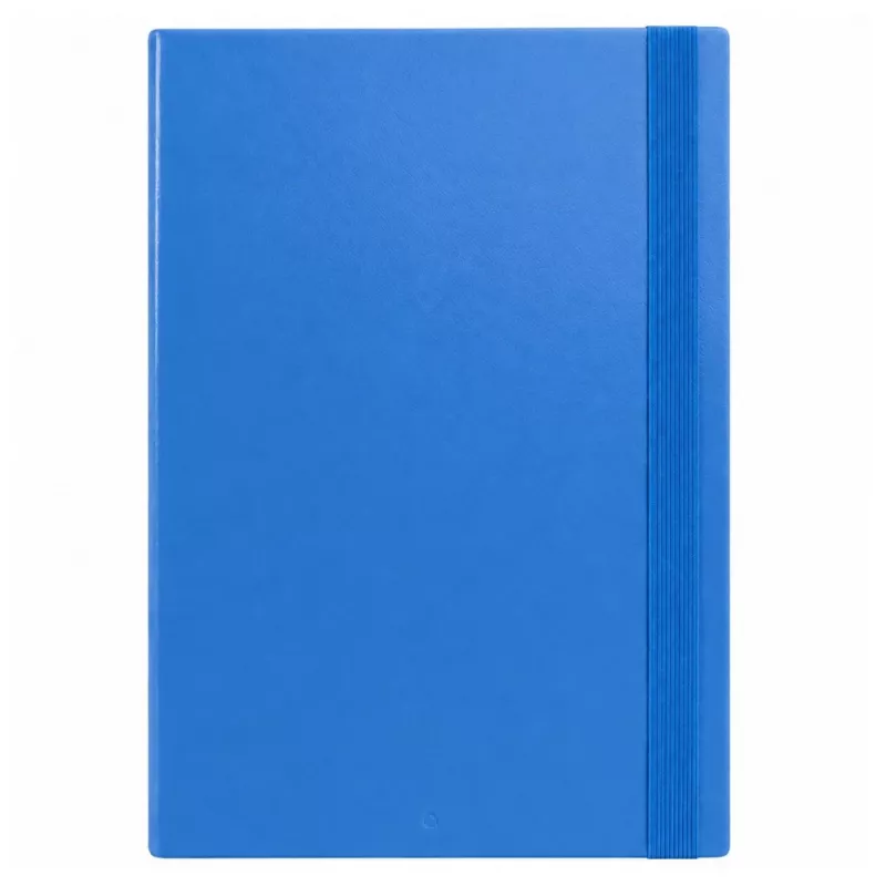 LEAN blauwe A4-ordner met elastiek, 4,5 cm rug, gelamineerd karton, capaciteit 450 vel