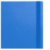 LEAN blauwe A4-ordner met elastiek, 4,5 cm rug, gelamineerd karton, capaciteit 450 vel