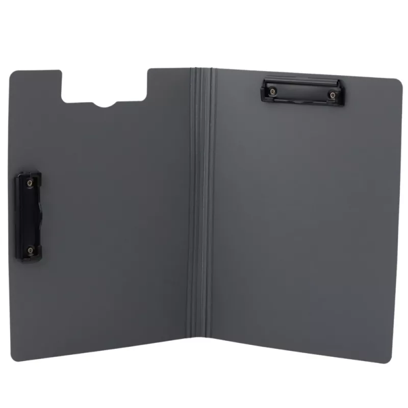 LEAN bord met afdekking twee clips A4 kunststof groen