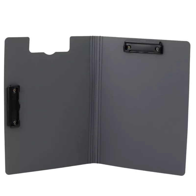 LEAN bord met afdekking twee clips A4 kunststof lichtblauw