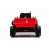LEAN CARS 24V accu-tractor HC-306 rood met aanhanger