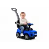LEAN CARS 614W kinderloopauto met duwbeugel en ouderlijke stuurinrichting - blauw