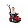 LEAN CARS 614W kinderloopauto met duwbeugel - rood