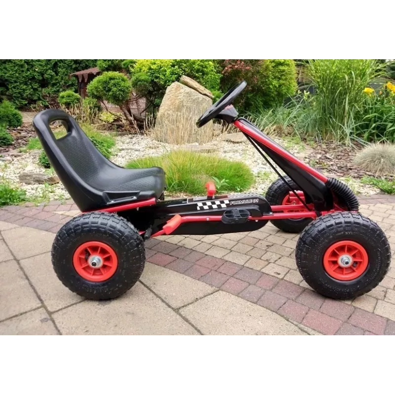 LEAN CARS A-15 GO KART rood