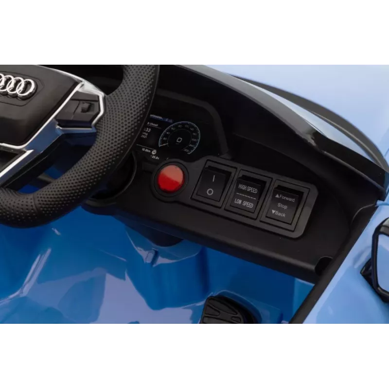 LEAN CARS Accu-auto Audi E-Tron GT Blauw QLS-6888