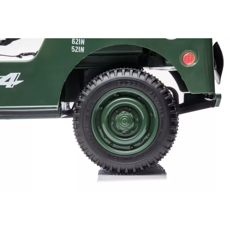 LEAN CARS Accu-auto JH-103 legergroen 4x4