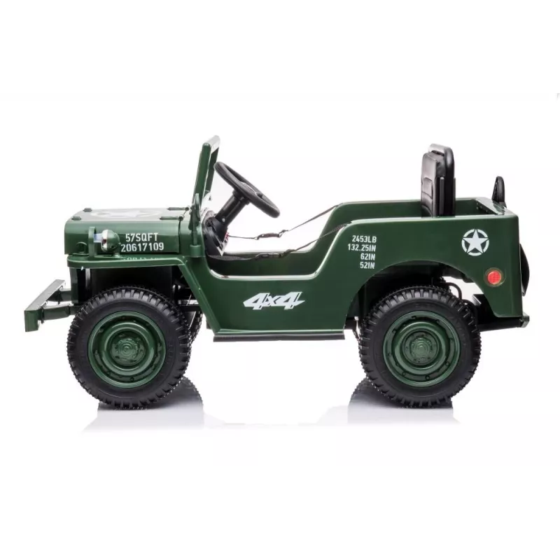 LEAN CARS Accu-auto JH-103 legergroen 4x4