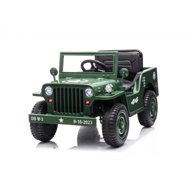 LEAN CARS Accu-auto JH-103 legergroen 4x4