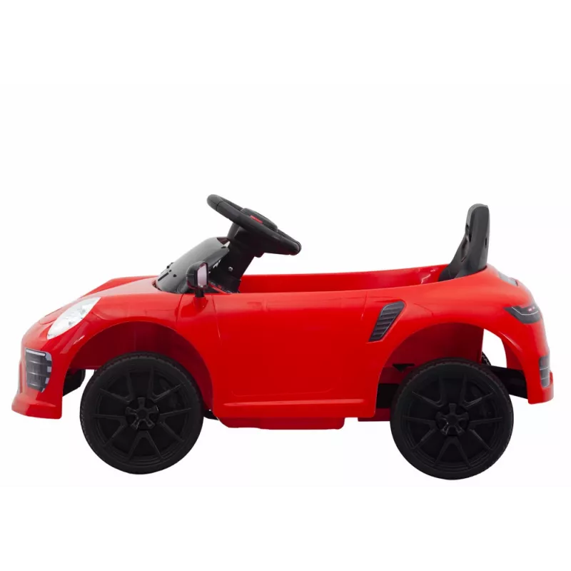 LEAN CARS batterijauto WMT-666 rood