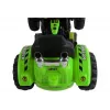 LEAN CARS Accu-tractor met achterbak, graafmachine, Groen 3404