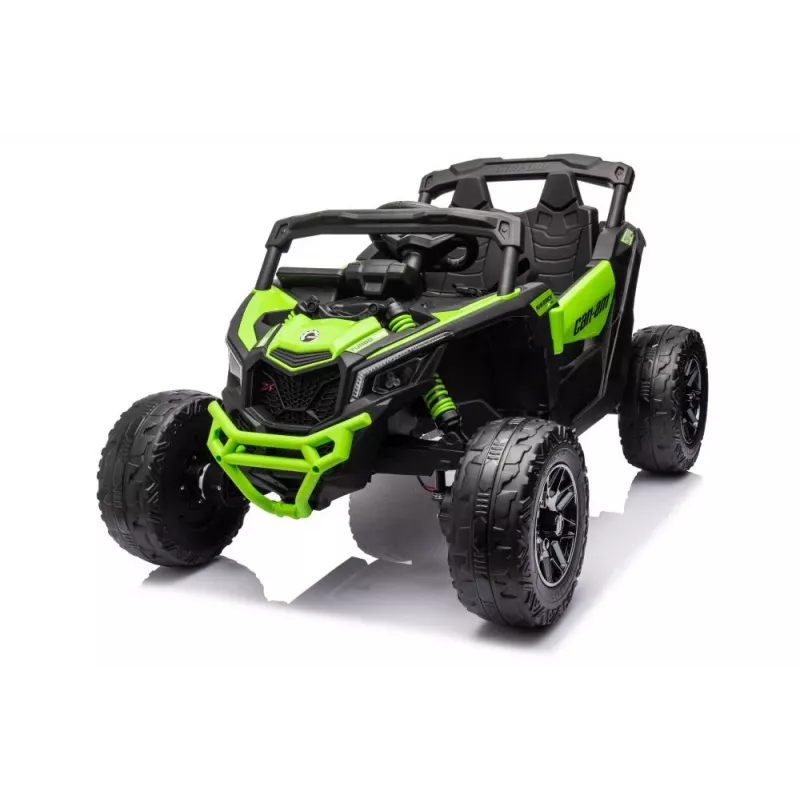 LEAN CARS Accu-aangedreven buggy Can-Am DK-CA003, groen gelakt