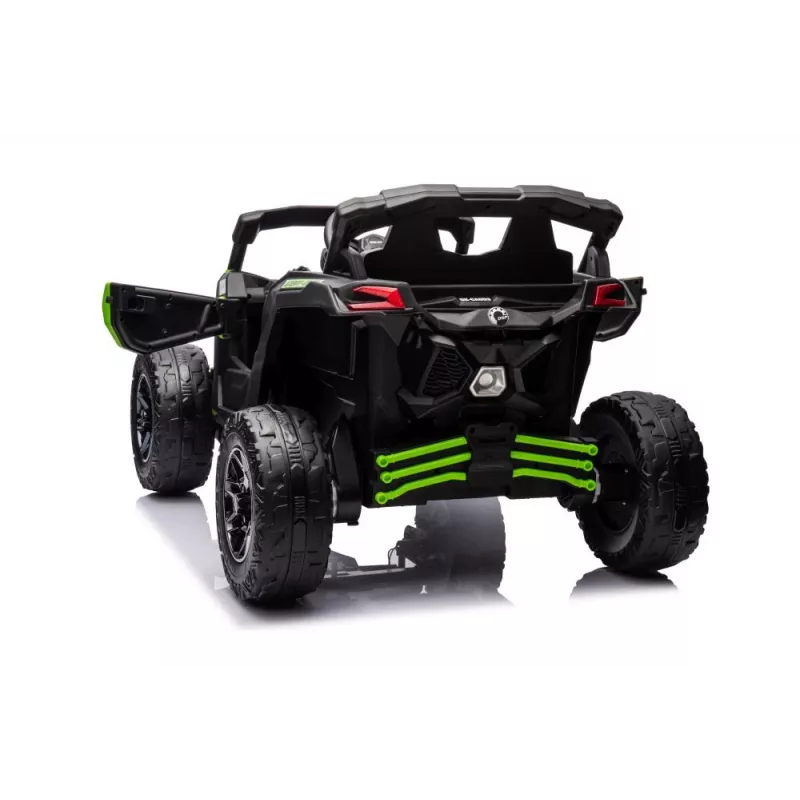 LEAN CARS Accu-aangedreven buggy Can-Am DK-CA003, groen gelakt