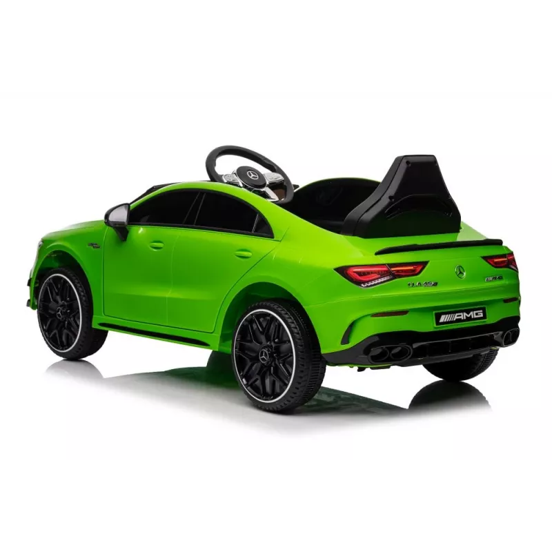 LEAN CARS Accu-auto Mercedes CLA 45s AMG groen 4x4