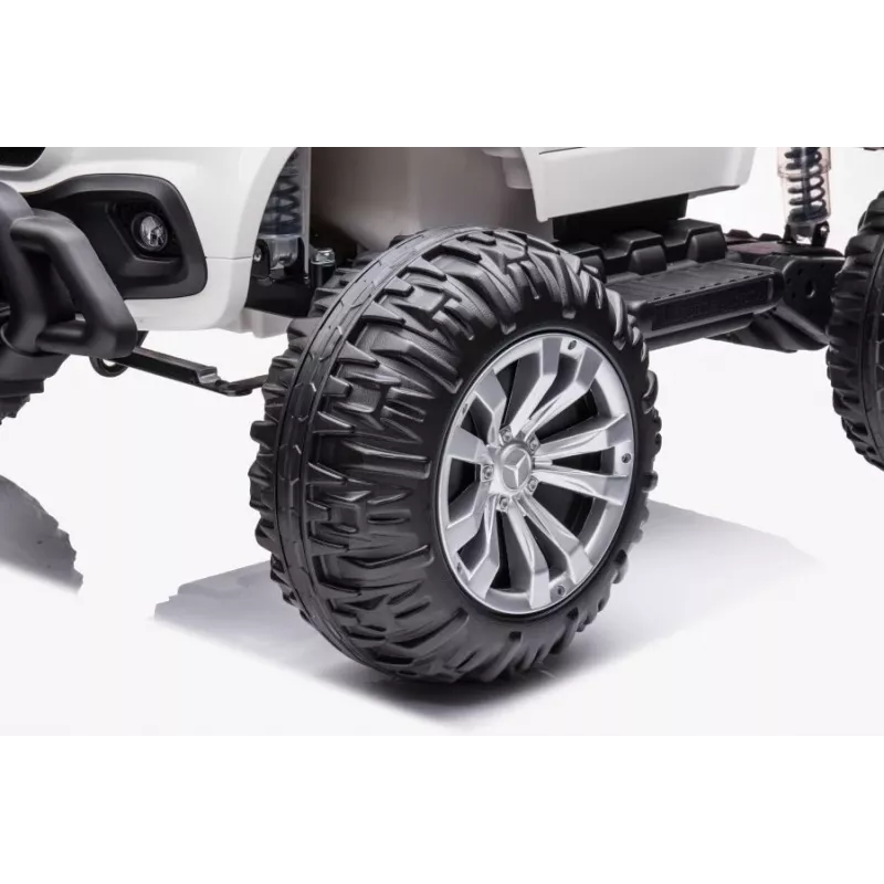 LEAN CARS accu-aangedreven auto Mercedes DK-MT950 4x4 wit