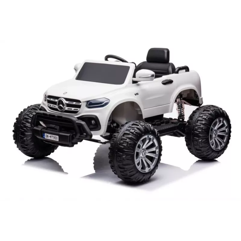 LEAN CARS accu-aangedreven auto Mercedes DK-MT950 4x4 wit