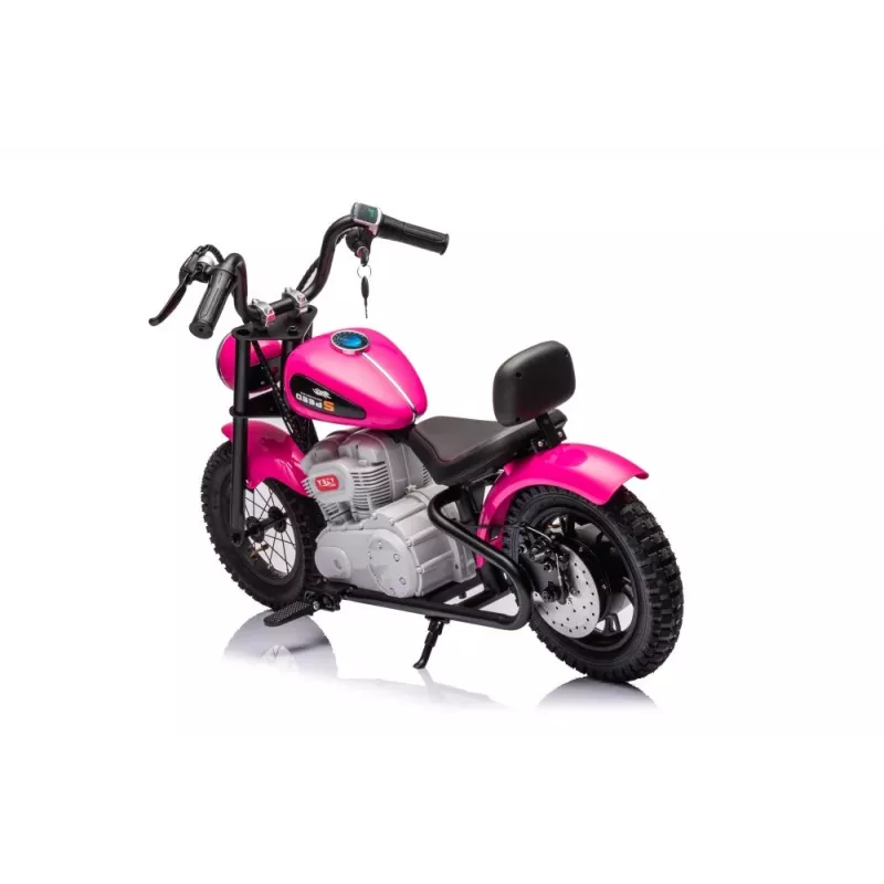 LEAN CARS Accu-aangedreven motor A9902 36V roze