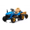 LEAN CARS Accu-aangedreven tractor BBH-030 blauw
