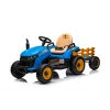 LEAN CARS Accu-aangedreven tractor BBH-030 blauw