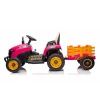 LEAN CARS Accu-aangedreven tractor BBH-030 roze