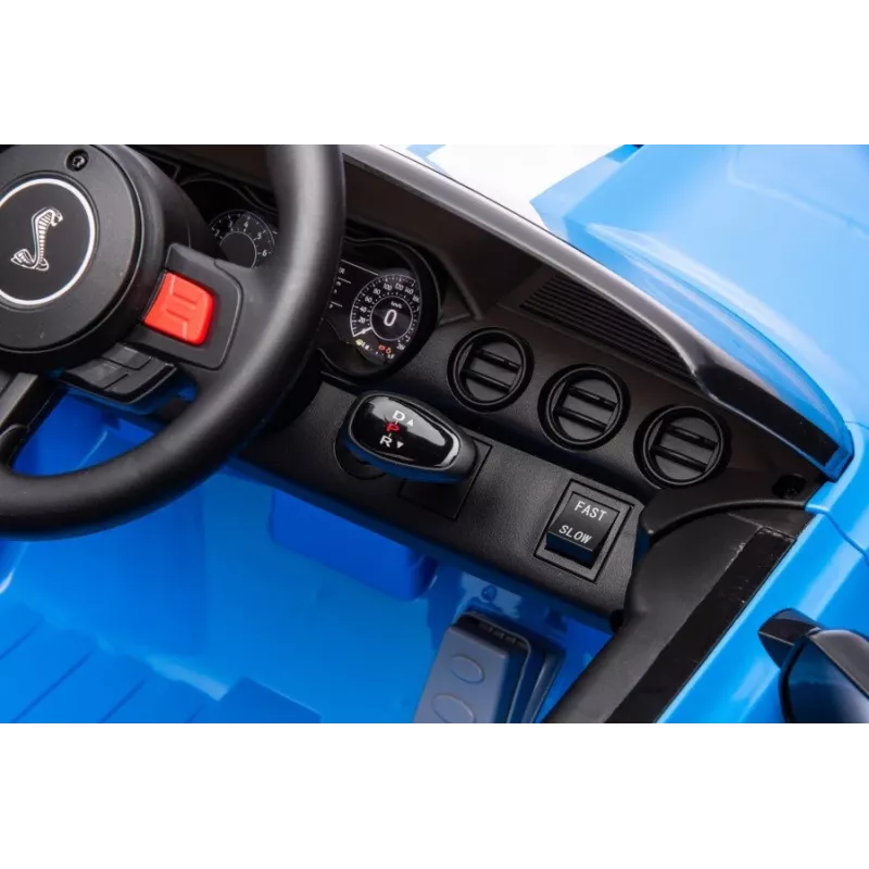 LEAN CARS Accu-aangedreven voertuig Ford Mustang GT500 Shelby blauw