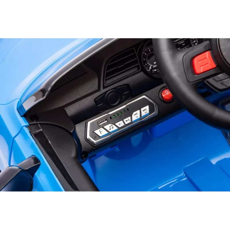 LEAN CARS Accu-aangedreven voertuig Ford Mustang GT500 Shelby blauw