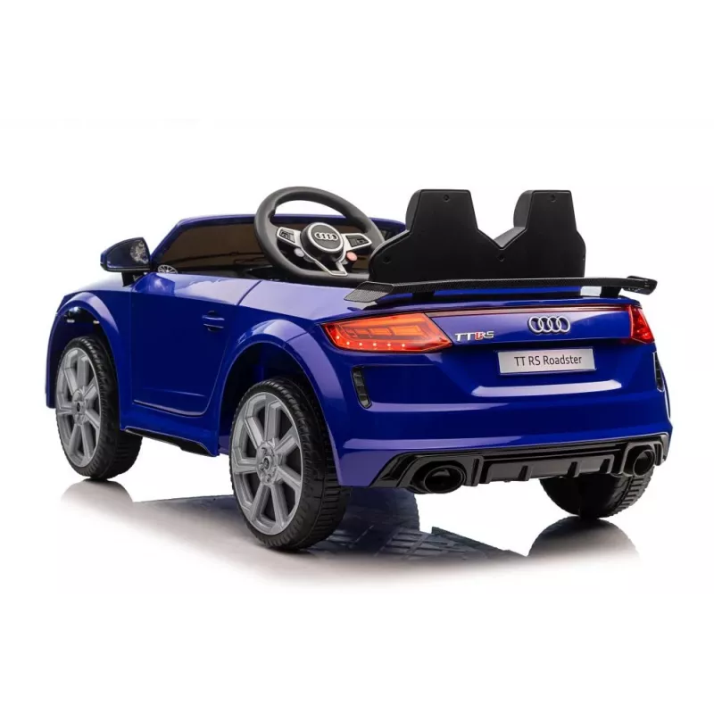LEAN CARS accuvoertuig Audi TT RS donkerblauw