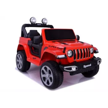 LEAN CARS Accuvoertuig FT-938 rood 4x4