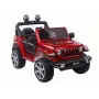 LEAN CARS Accuvoertuig FT-938 rood gelakt 4x4