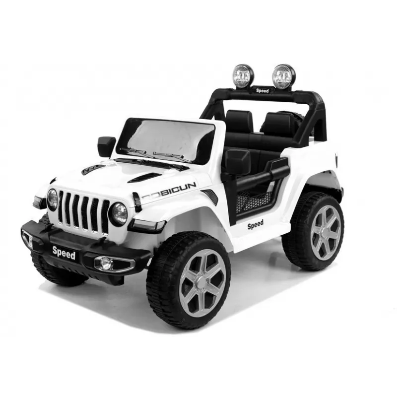 LEAN CARS accuvoertuig FT-938 wit 4x4