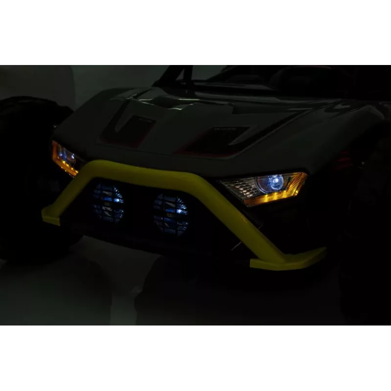 LEAN CARS Accuvoertuig JS3168 grijs