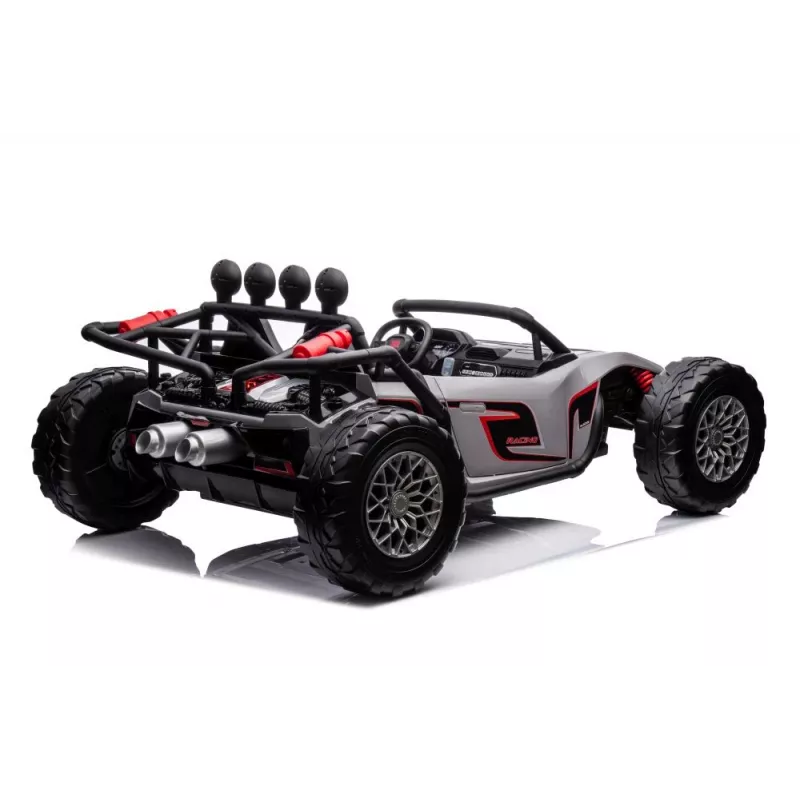 LEAN CARS Accuvoertuig JS3168 grijs