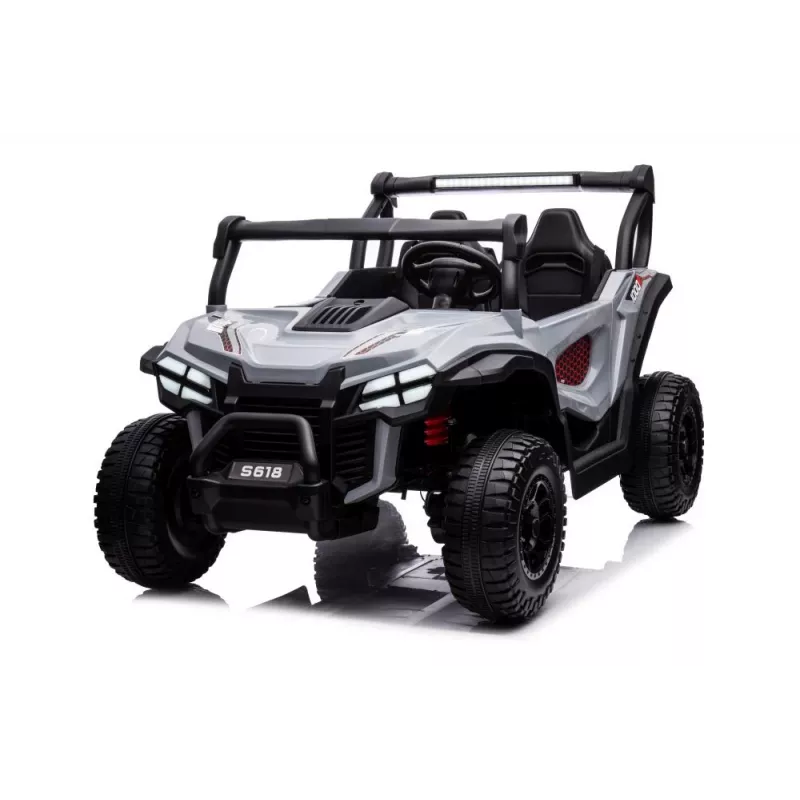 LEAN CARS Accuvoertuig S618 grijs 4x4