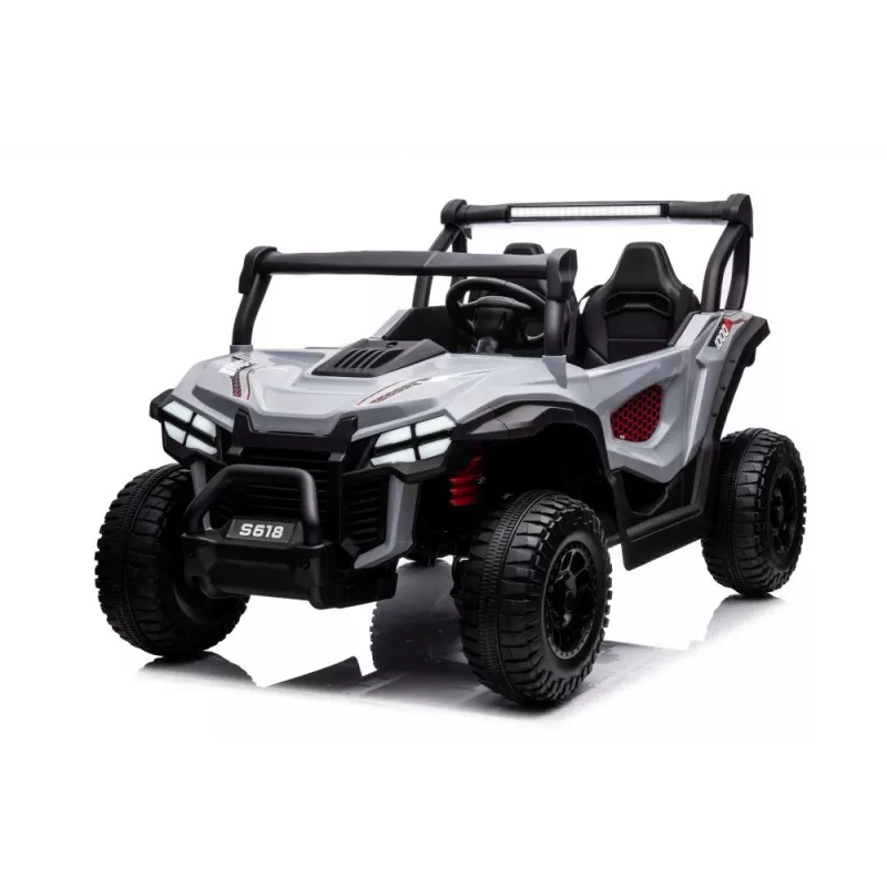 LEAN CARS Accuvoertuig S618 grijs 4x4