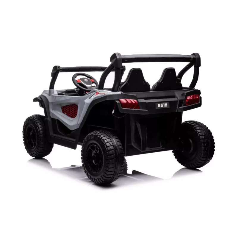 LEAN CARS Accuvoertuig S618 grijs 4x4
