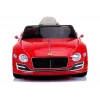 LEAN CARS Bentley Continental GT 12V elektrische kinderauto - rood gelakt