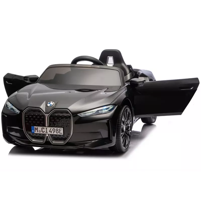 LEAN CARS BMW i4 4x4 elektrische kinderauto zwart