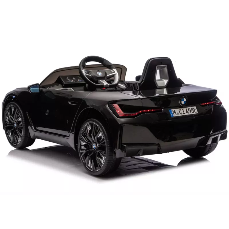 LEAN CARS BMW i4 4x4 elektrische kinderauto zwart