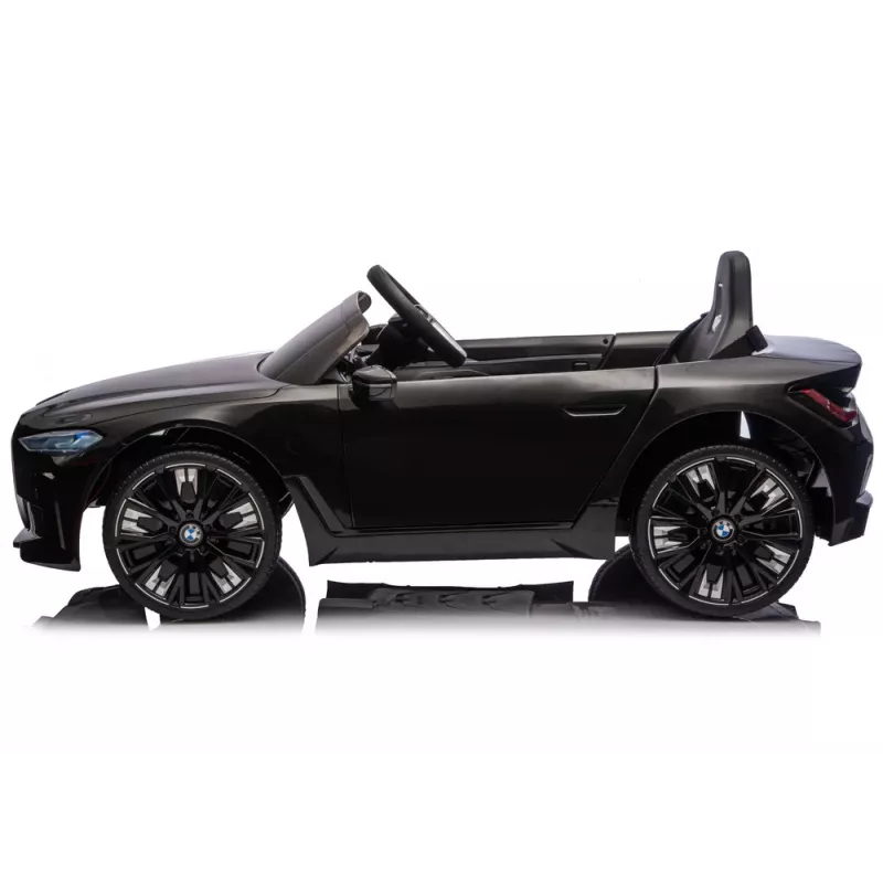 LEAN CARS BMW i4 4x4 elektrische kinderauto zwart