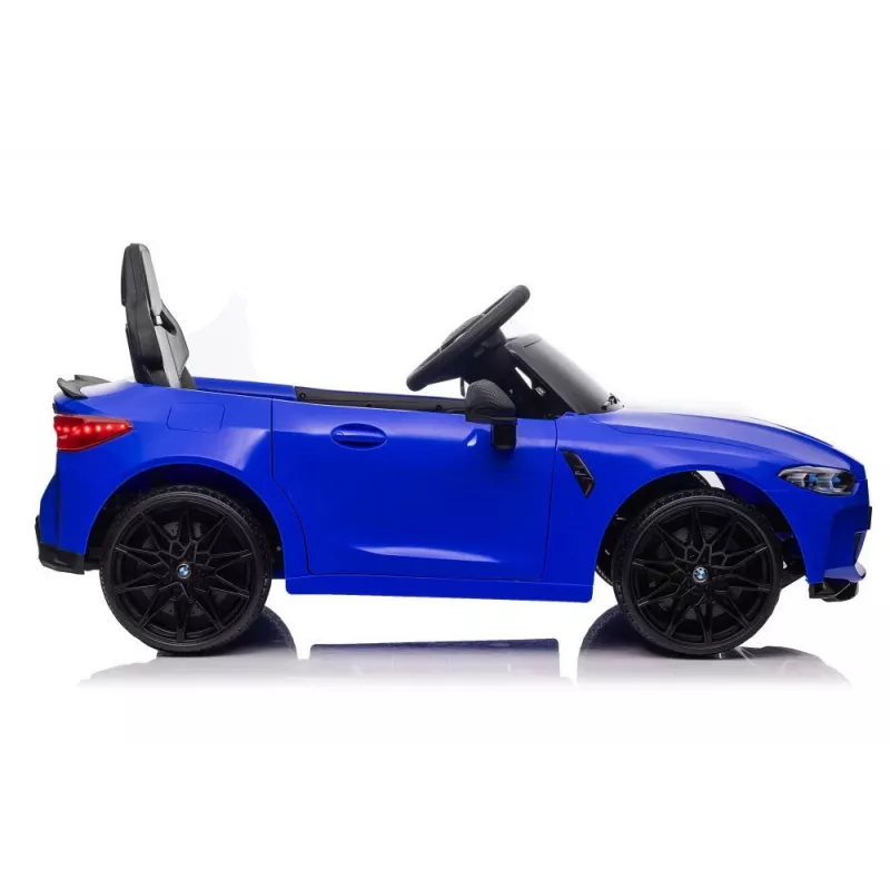 LEAN CARS BMW M4 accu-auto gelakt in blauw